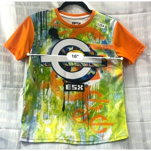ESPORTS GAMING GEAR, BOY SHIRT, SHORT sleeve, SIZE 14-16, MULTI COLOR - Picture 4 of 8